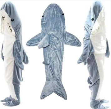 Кигуруми Пижама акула домашний костюм комбинезон 175 см Shark Blanket (05321987)