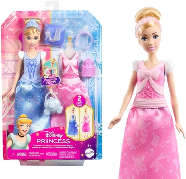 Игровой набор с куклой Mattel Disney Princess Toys Cinderella Истории о Золушке 2 в 1! (JCR95)