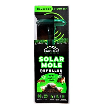 Відлякувач кротів Pest Control Solar на сонячній батареї Profi Plus