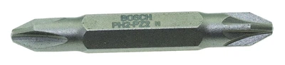 Бита двухсторонняя Bosch PH2-PZ2×45, 60 шт, 2608521268 (bit104)