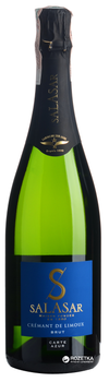 Вино ігристе Salasar Cremant De Limoux Blanc Carte Azur Brut Cc біле брют 0.75 л 11.5% (3300300630028)