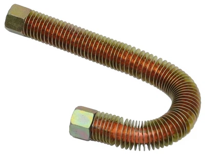 Трубка на компрессор, L=240 мм, гайка 3/8×3/8, 19×19 мм (комп536)
