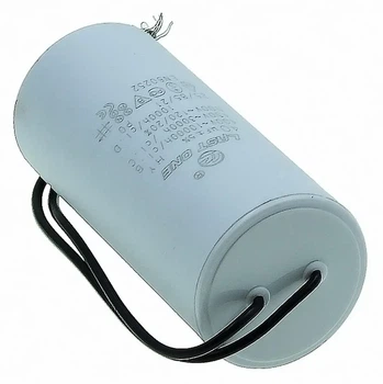 Конденсатор 40 мкФ (45×100 мм, провода + винт HY10 CBB-60L) (кон326))