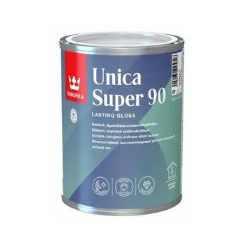 Лак глянцевый Tikkurila Unica Super 90 База ЕР (прозрачная, под тонировку) 2.7л