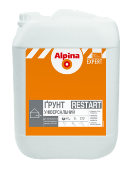Грунтовка акриловая Alpina Expert Restart Грунт универсальный 10л