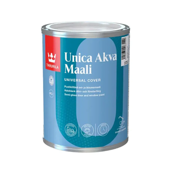 Краска акриловая универсальная Tikkurila Unica Akva База А (белая) 0.9л