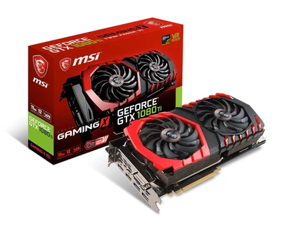 Відеокарта MSI GeForce GTX 1080 Ti GAMING X 11G Б/В