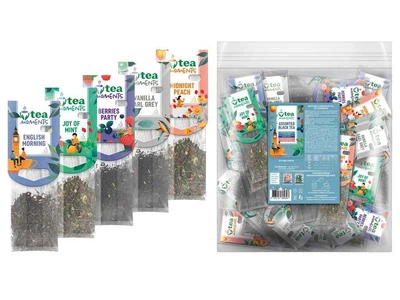 Чай пакетований чорний Tea Moments Assorted Black tea кадді - пакет (5) 50 пакетиків
