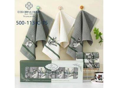 Набір рушників COLORFULHOME 25*50 арт.500-113