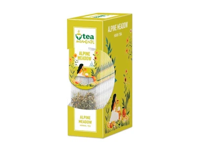 Чай пакетований фруктовий та трав`яний Tea Moments Alpine Medow кадді - пакет (2,2) 15 пакетиків