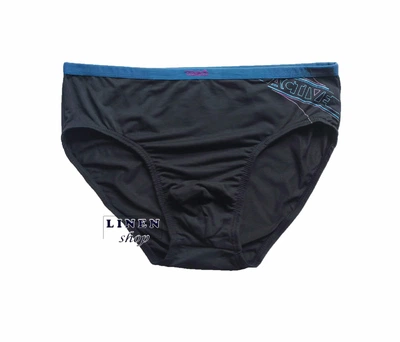 Черные мужские трусы брифы модал Sports style TASO 3638 XL