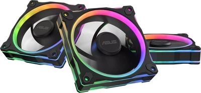 Wentylator ASUS Prime MR120 ARGB Fan - Triple Pack Black (90DA00I0-B09020)