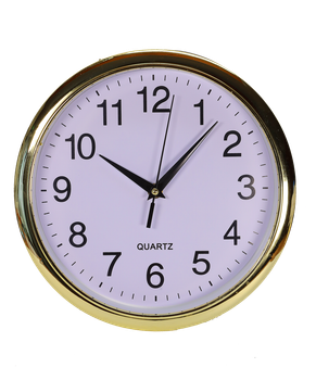 Часы настенные Quartz #668 Gold