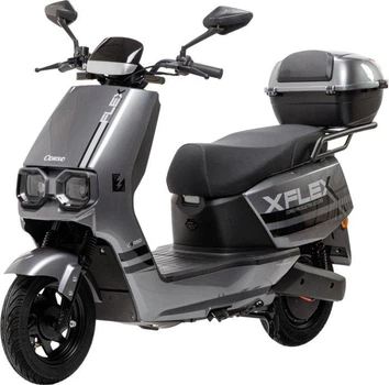 Электроскутер Двухместный Corso FLEX (1800W 72V/35Ah) Серый