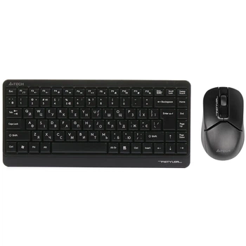 Беспроводной комплект клавиатура и мышь A4Tech FG1112 2.4 ГГц Black (FG1112 Black)