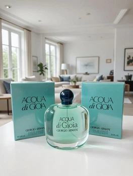 Armani Acqua Di Gioia духи женские, свежий цветочный аромат с лимоном, мятой, жасмином и цитрусовыми нотами для весеннего настроен