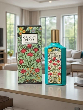 Парфюмированная вода Gucci Flora Gorgeous Jasmine для женщин, жасмин и магнолия, сандаловое дерево, цветочный шлейф