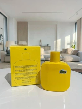 Lacoste Eau de Lacoste L.12.12 Jaune духи мужские, фужерно-фруктовый аромат, грейпфрут, яблоко, кипарис