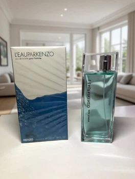 Kenzo L’Eau Kenzo Pour Homme духи мужские, цитрусово-древесный аромат, мята, юзу, белый мускус