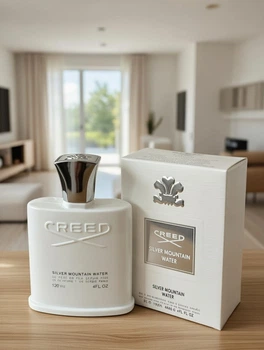 Парфуми Creed Silver Mountain Water унісекс, зелений чай і цитруси, свіжий гірський аромат, чистий шлейф