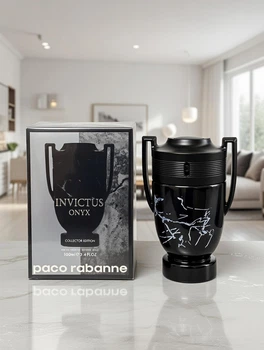 Paco Rabanne Invictus Onyx парфумы мужские, морско-древесный аромат грейпфрут, жасмин, амбра, свежая волна, стойкий шлейф