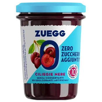 Джем Вишня Черная без Сахара Консервантов Zuegg Ciliegie Nere Zero 220 г