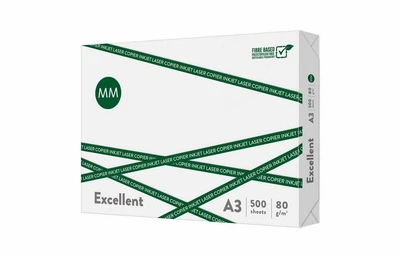 Папір офісний 360 Everyday MM А3, щільність 80г/м2, клас C, 500 аркушів