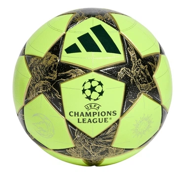 Мяч футбольный Adidas UCL 2026 league Winter JZ9994 №5 Желто-черный
