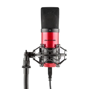 Конденсаторный микрофон Auna MIC-900WH-LED, USB (10030363)