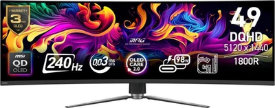 Монітор MSI MPG 491CQPX QD-OLED