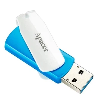 Флеш накопитель USB 128Gb AH357, White/Blue Apacer (teh0024645)