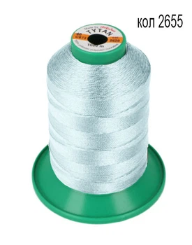 Нитки TYTAN 40/1000м колір світло-блакитний 2655 (1шт)
