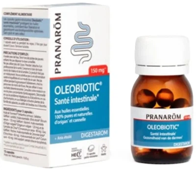 Suplement diety Pranarom Digestarom Oleobiotic 15 kapsułek (5420008555183)