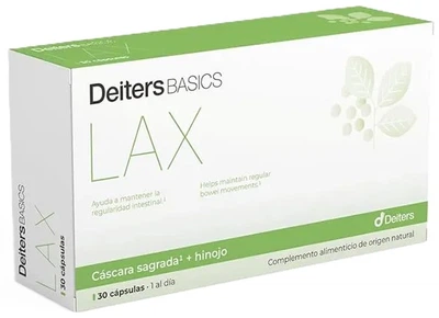 Suplement diety Deiters Basics Lax 30 kapsułek (8430022002225)