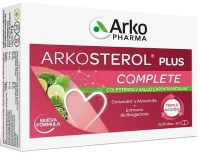 Дієтична добавка Arkopharma Arkosterol Plus Complete 30 капсул (3578836112206)
