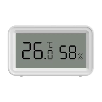 Умный датчик температуры и влажности Tuya с дисплеем (Zigbee)