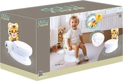 Nocnik Dolu Tygrysek edukacyjny z efektami dźwiękowymi i świetlnymi Biały (8690089172399)