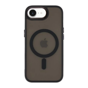 Чохол TPU+PC Space Magnetic Color with Magsafe для iPhone 16e Black