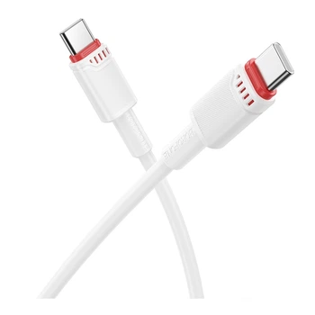 Кабель USB Borofone BX110 Type-C to Type-C 60W Білий