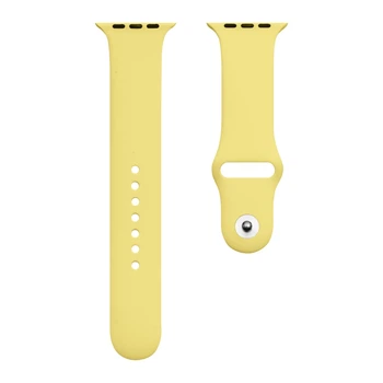 Ремінець для Apple Watch Band Silicone One-Piece Size-S 38/40/41 mm 50.Canary Yellow