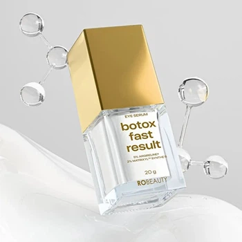 Дерматологічна сироватка замінник ботоксу під очі Botox Fast result EYE SERUM ROBEAUTY 20 g