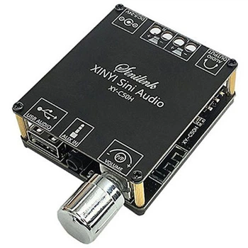 Аудіо підсилювач із Bluetooth Sinilink XY-C50H 2x50W - 411677