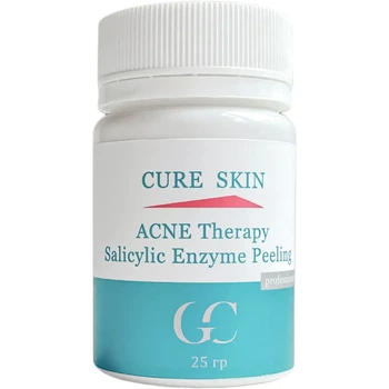 Саліцилово-ензимний пілінг для проблемної шкіри Cure Skin ACNE Therapy Salicylic Enzyme Peeling 25 г
