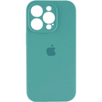 Чохол силіконовий Full Silicone Case for iPhone 15 Pro Max Spearmint (з захистом камери)