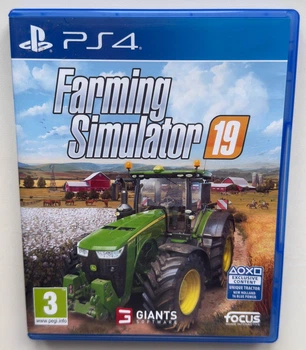 Диск для PlayStation 4 - Farming Simulator 19, русские субтитры, Б/У