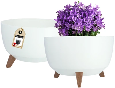 Квітковий горщик на ніжках Kadax Luri K8112 2 шт