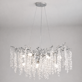 Светильник подвесной LUMINARIA OLIVIA 12xE14 R800 CHROME