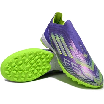 Сороконіжки футбольні F50 PRO LACELESS TF RADIANT BLAZE 41 (26 см) Фіолетовий