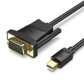 Кабель Vention Mini DP Male to VGA Male HD Cable 1M Black (HFDBF)