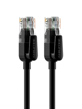 Патч-корд Cabletime CAT6 UTP Ethernet, 2 м Black, rj-45 - rj-45, 8 жил (CN60L)